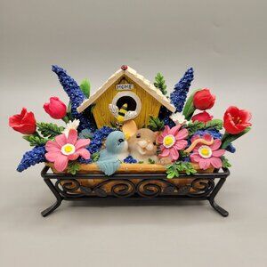 Charming Tails May Friends and Laughter Always Be at Your Doorstep Figurine 2 Pc